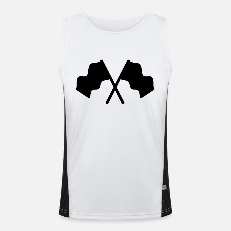 drapeau Débardeur respirant contrasté Homme 