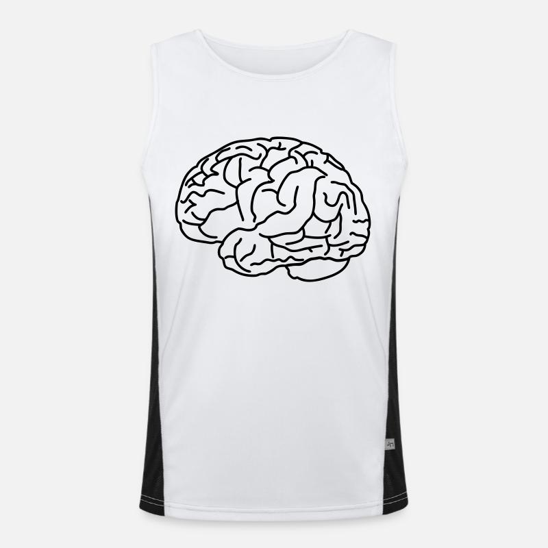 Brain Men's Functional Contrast Tank Top 