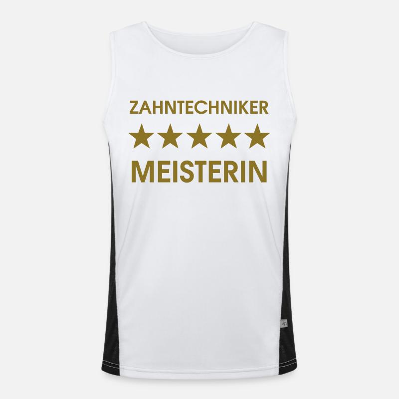 dental technicians CONCIERGE Men's Functional Contrast Tank Top 