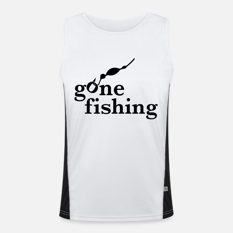 angling Men's Functional Contrast Tank Top 