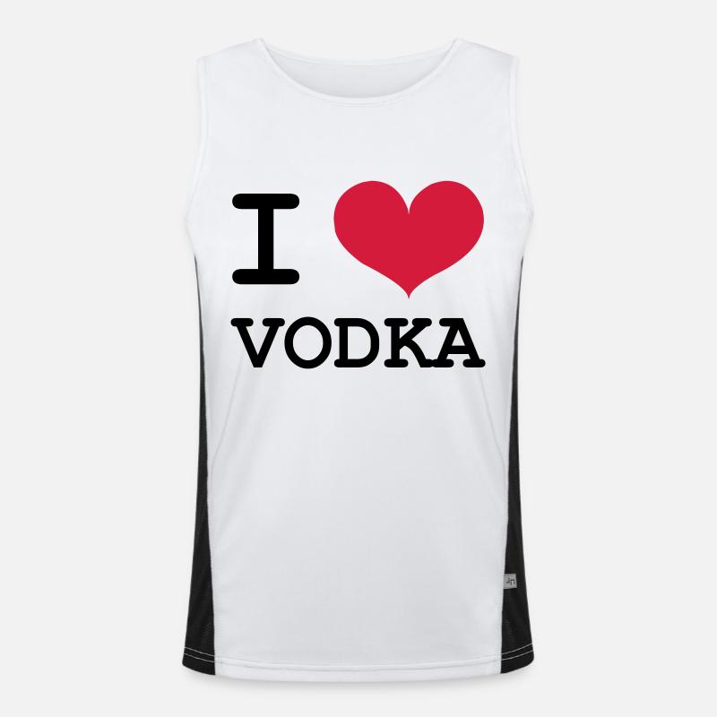 Alkohol Débardeur respirant contrasté Homme 