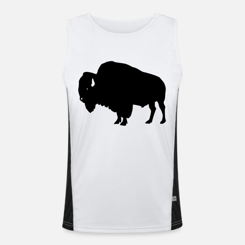 Bison Men's Functional Contrast Tank Top 