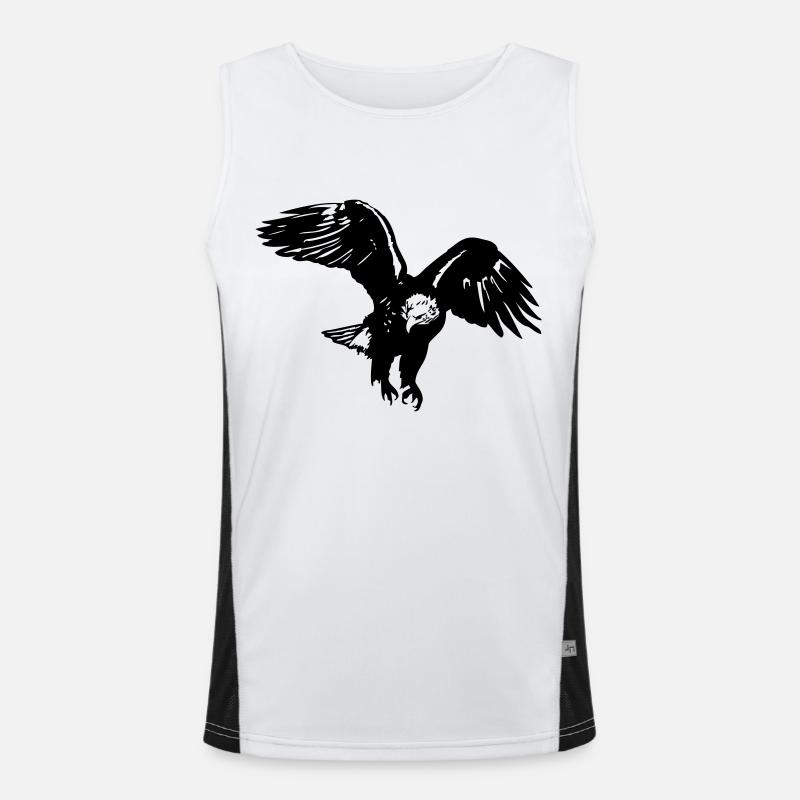 adler Funktionelles Kontrast-Tank Top für Männer 