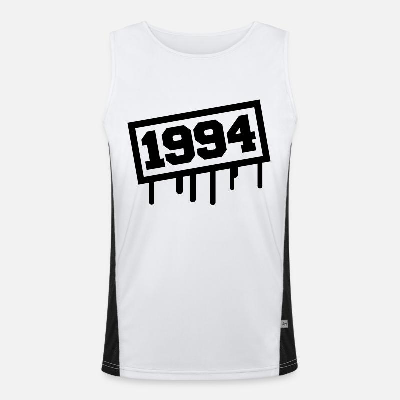 1994 Funktionelles Kontrast-Tank Top für Männer 
