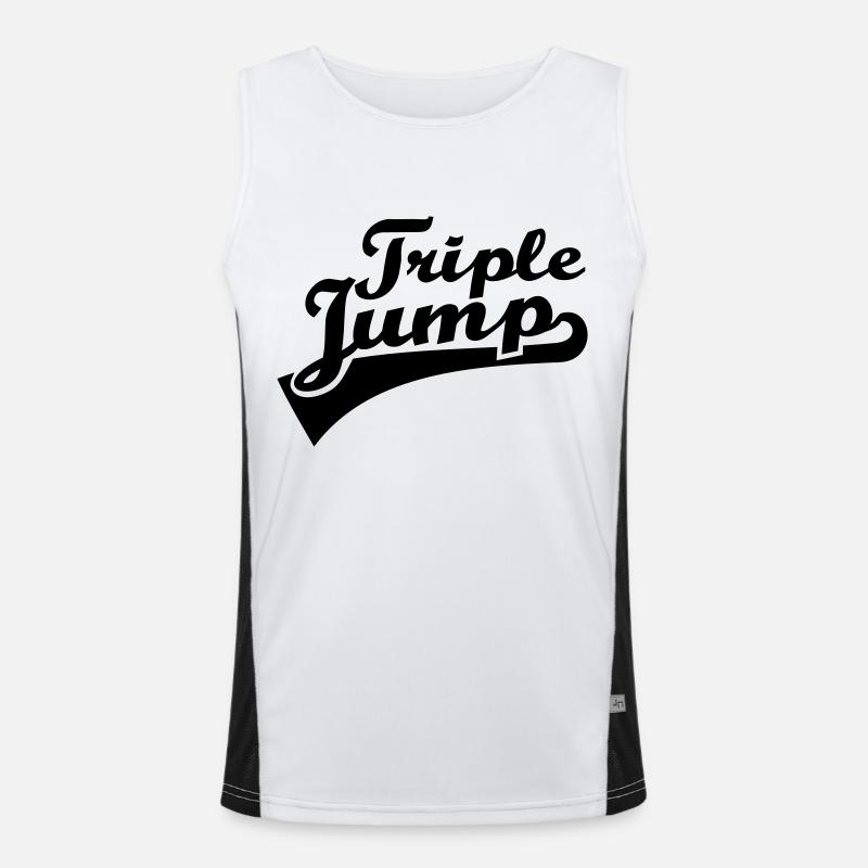 Triple Jump Men's Functional Contrast Tank Top 