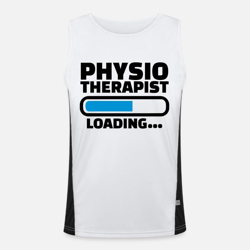 Physiotherapist Men's Functional Contrast Tank Top 