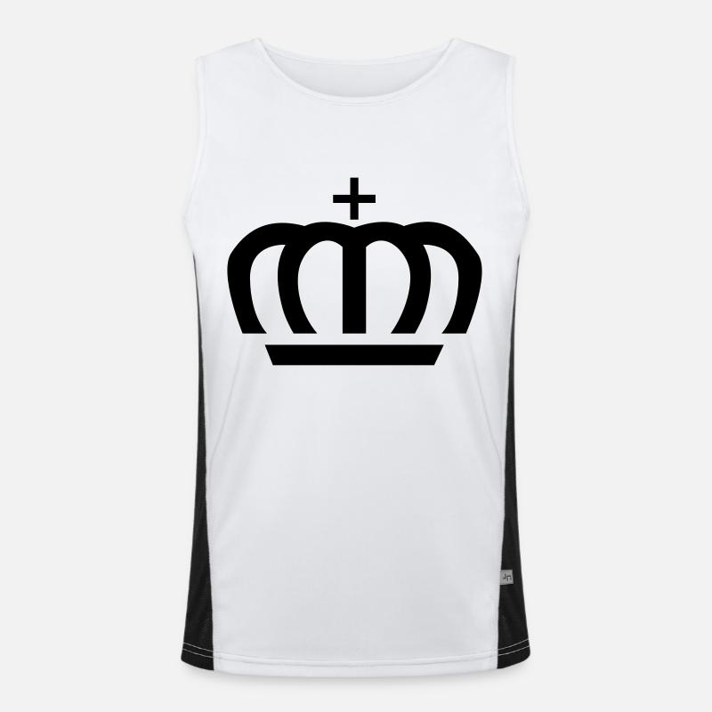 Crown Débardeur respirant contrasté Homme 