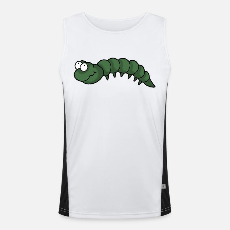 Chenille Débardeur respirant contrasté Homme 