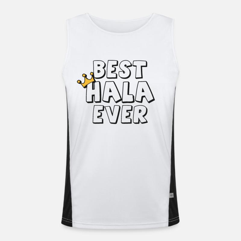 Best Hala Ever Funktionelles Kontrast-Tank Top für Männer 