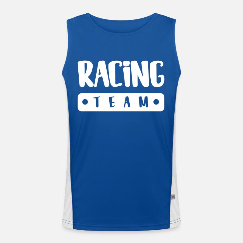 Racing Team Men's Functional Contrast Tank Top 
