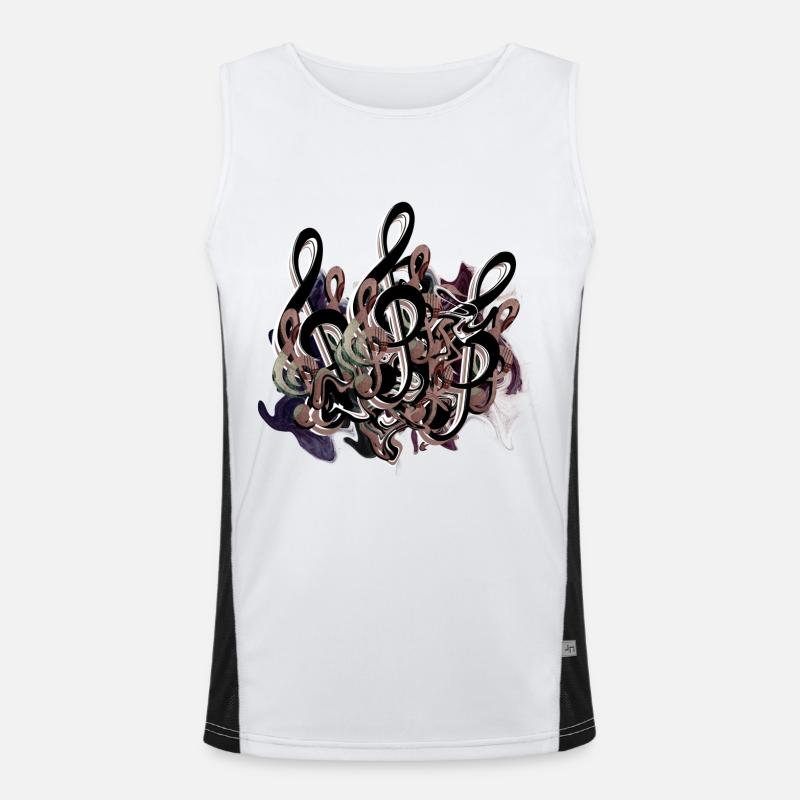 Clef Men's Functional Contrast Tank Top 
