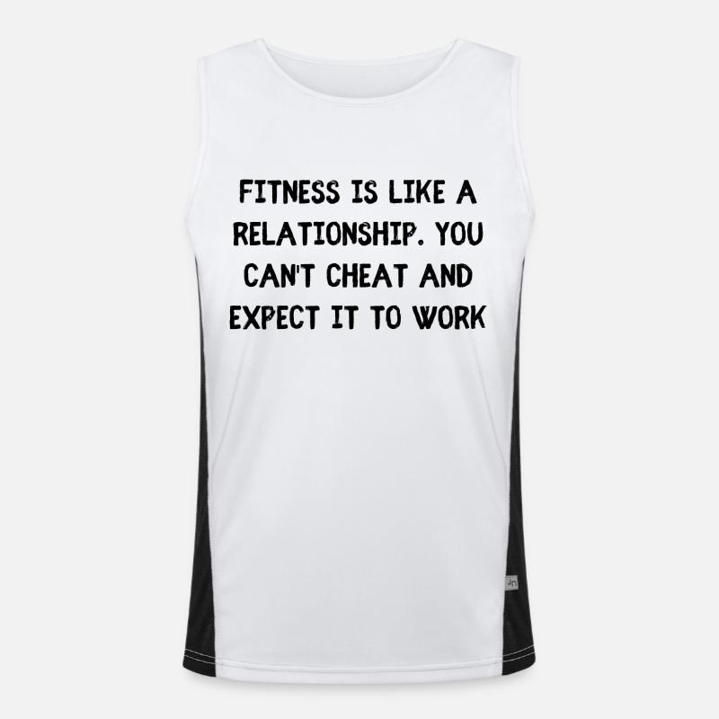 Relation de remise en forme Débardeur respirant contrasté Homme 