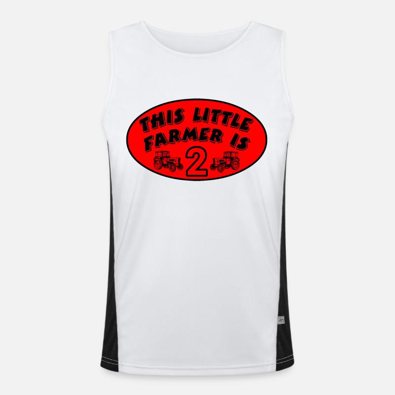Farmer Men's Functional Contrast Tank Top 