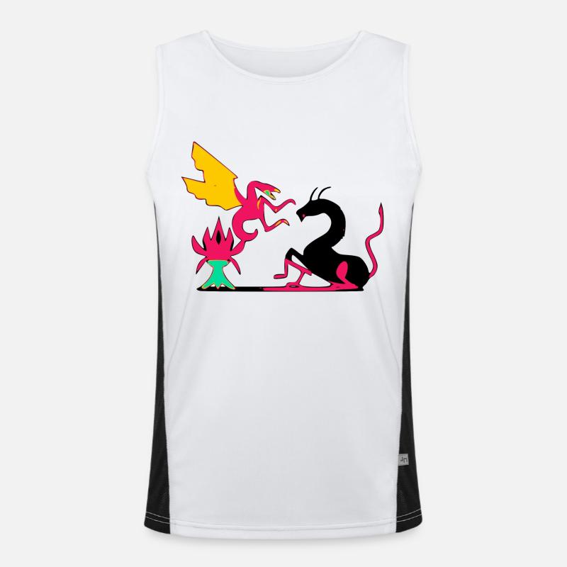 Le combat Débardeur respirant contrasté Homme 