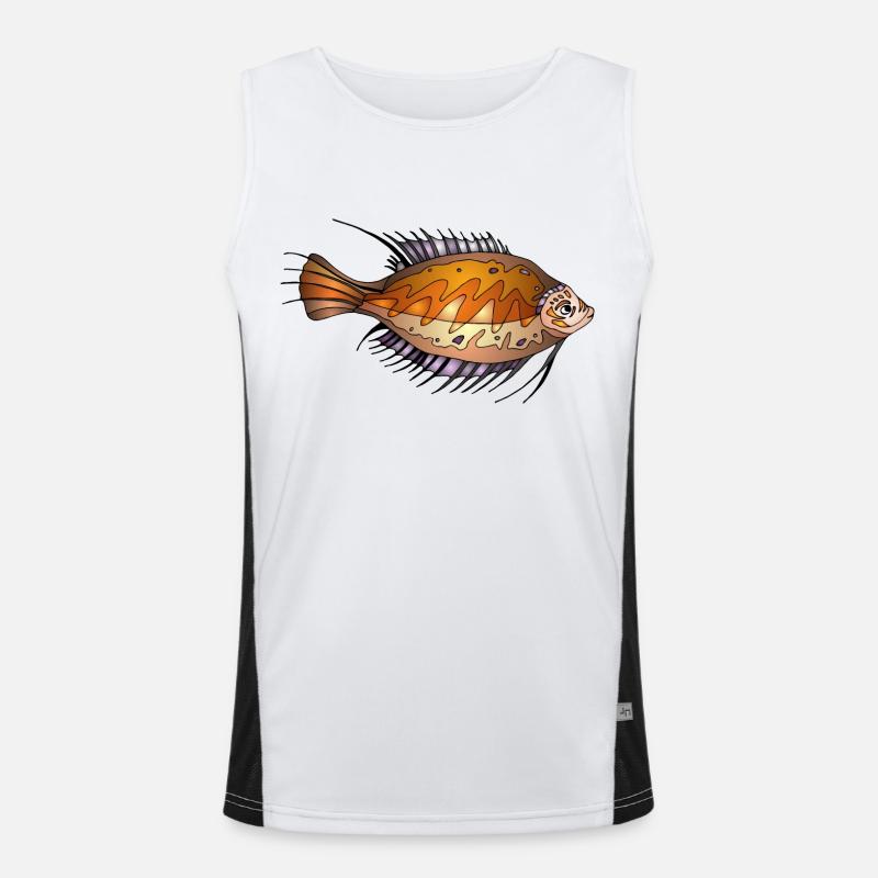 Poissons Débardeur respirant contrasté Homme 