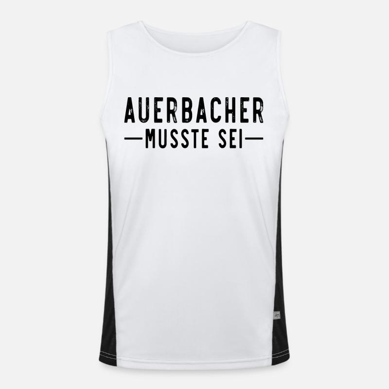 Auerbacher musste sei Funktionelles Kontrast-Tank Top für Männer 