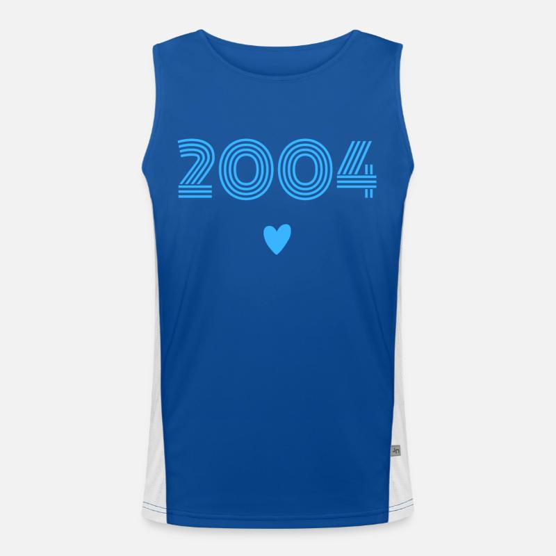 Jahrgang 2004 Junge Funktionelles Kontrast-Tank Top für Männer 