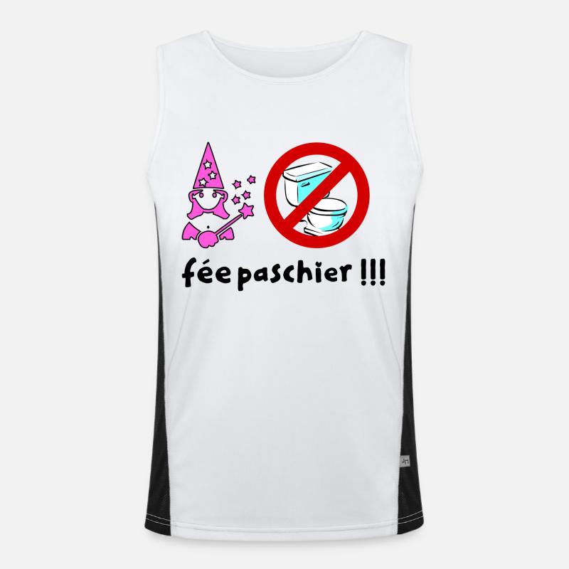 Fée pas chier Débardeur respirant contrasté Homme 