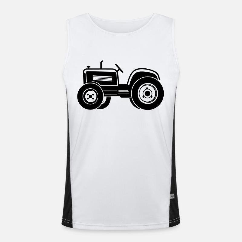 Traktor Funktionelles Kontrast-Tank Top für Männer 