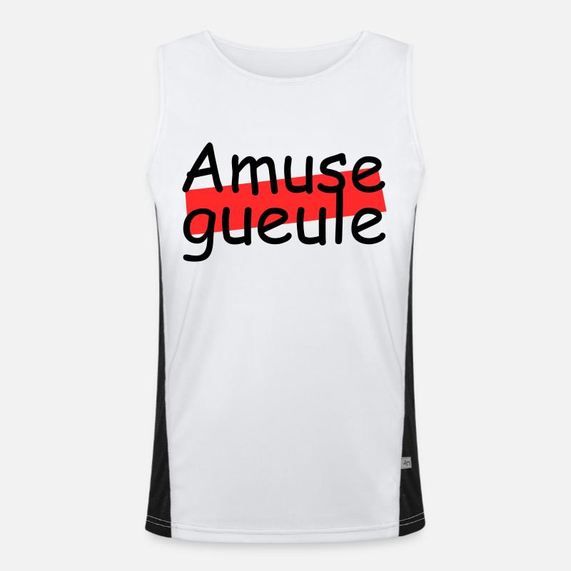 Amuse gueule Débardeur respirant contrasté Homme 