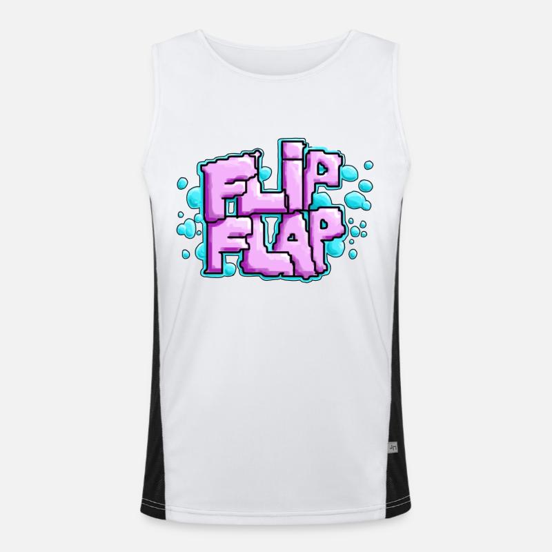 Flip flap Men's Functional Contrast Tank Top 
