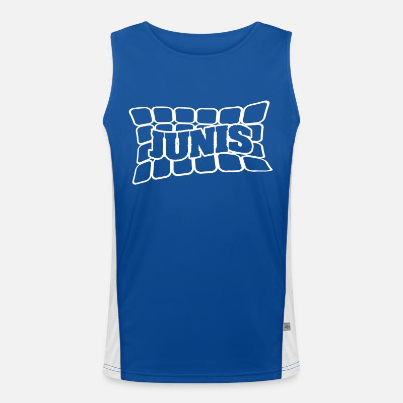 Junis Funktionelles Kontrast-Tank Top für Männer 