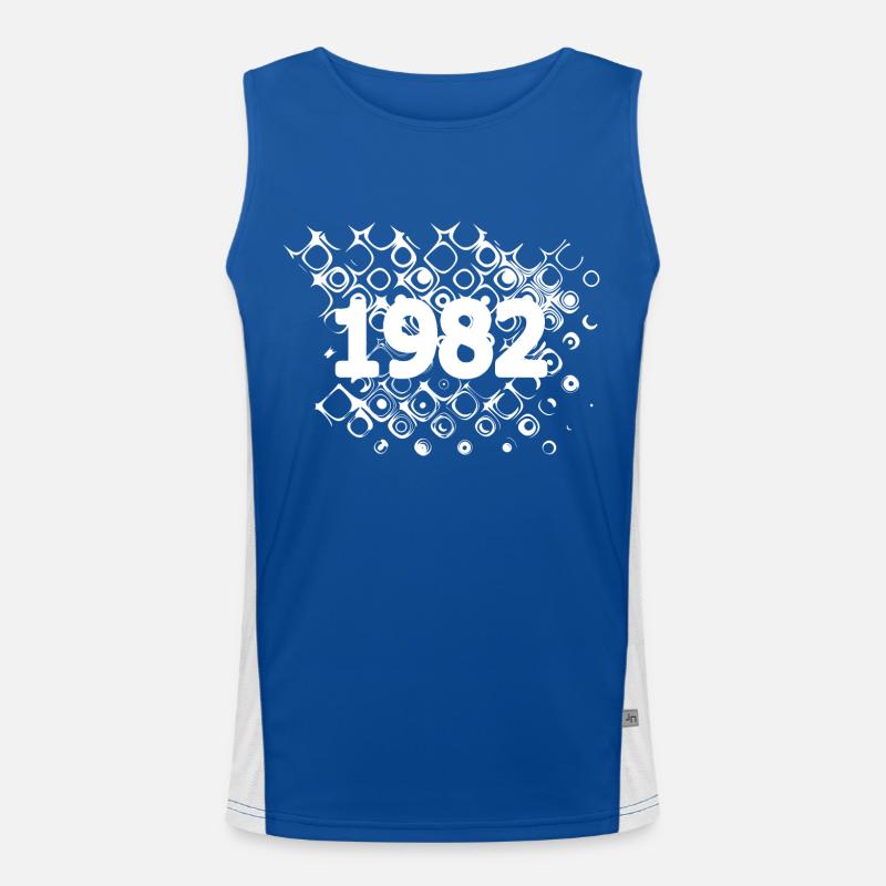 Année 1982 Débardeur respirant contrasté Homme 