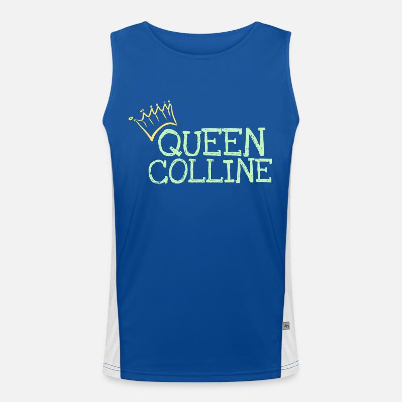 First name Colline Men's Functional Contrast Tank Top 