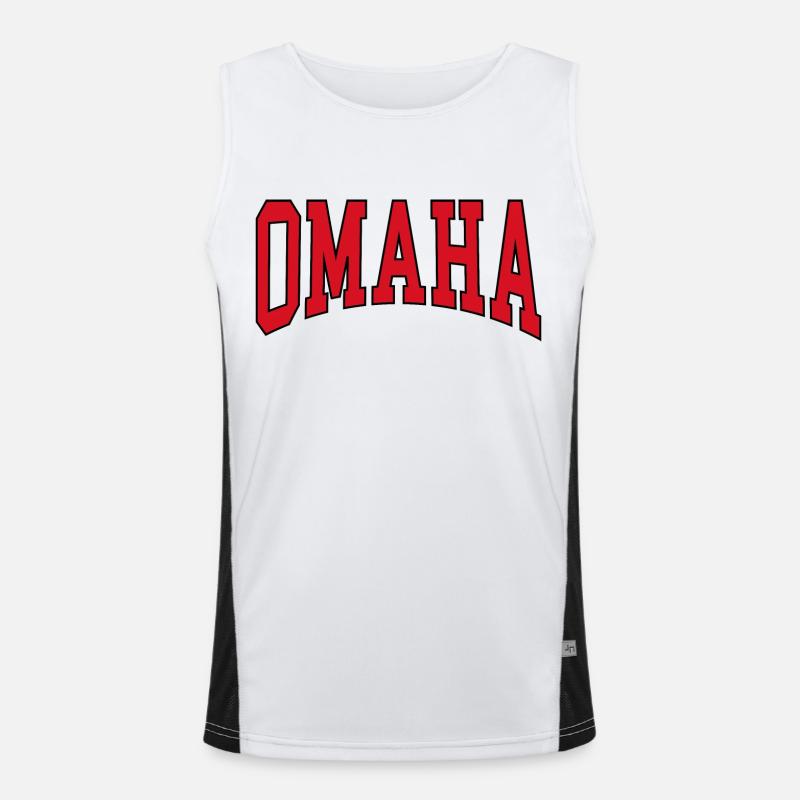 Omaha Débardeur respirant contrasté Homme 