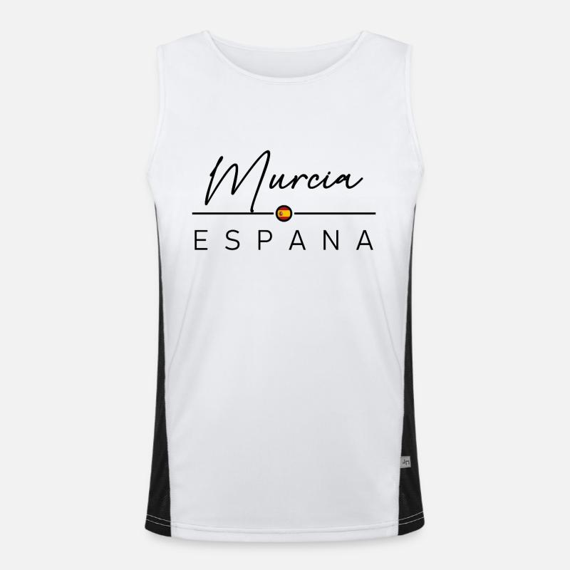 Espagne - Murcie - Espagne - España Débardeur respirant contrasté Homme 