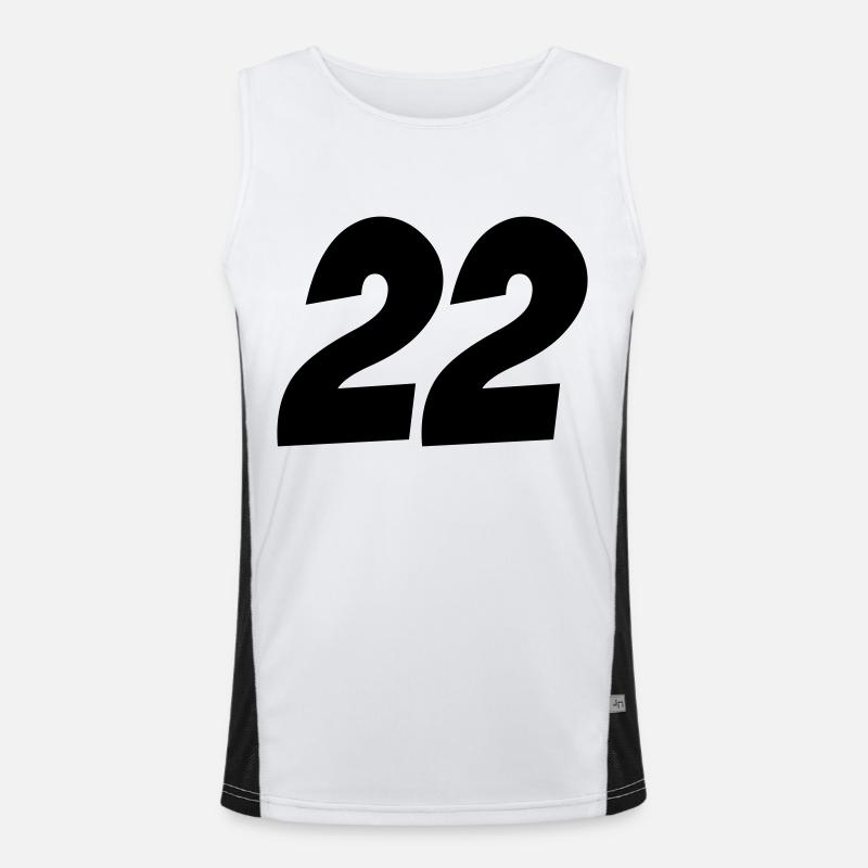 22 Men's Functional Contrast Tank Top 