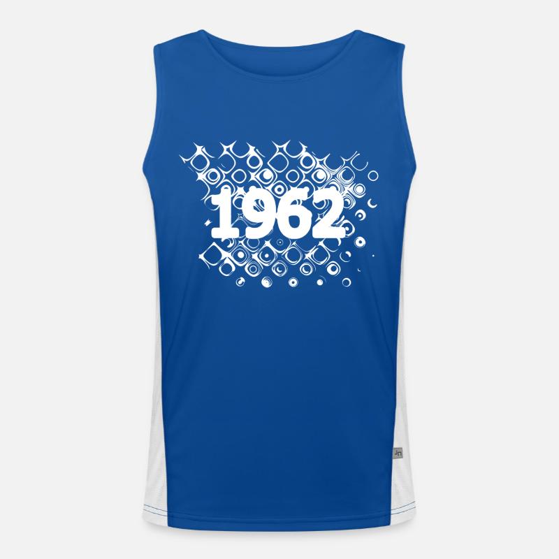 1962 Funktionelles Kontrast-Tank Top für Männer 