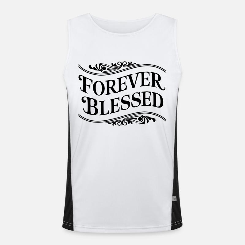 Forever Men's Functional Contrast Tank Top 