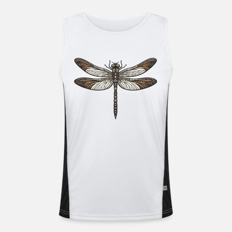 Libellule Débardeur respirant contrasté Homme 