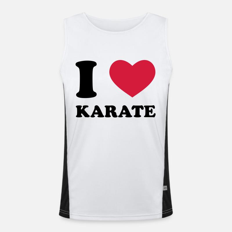 Karate Men's Functional Contrast Tank Top 