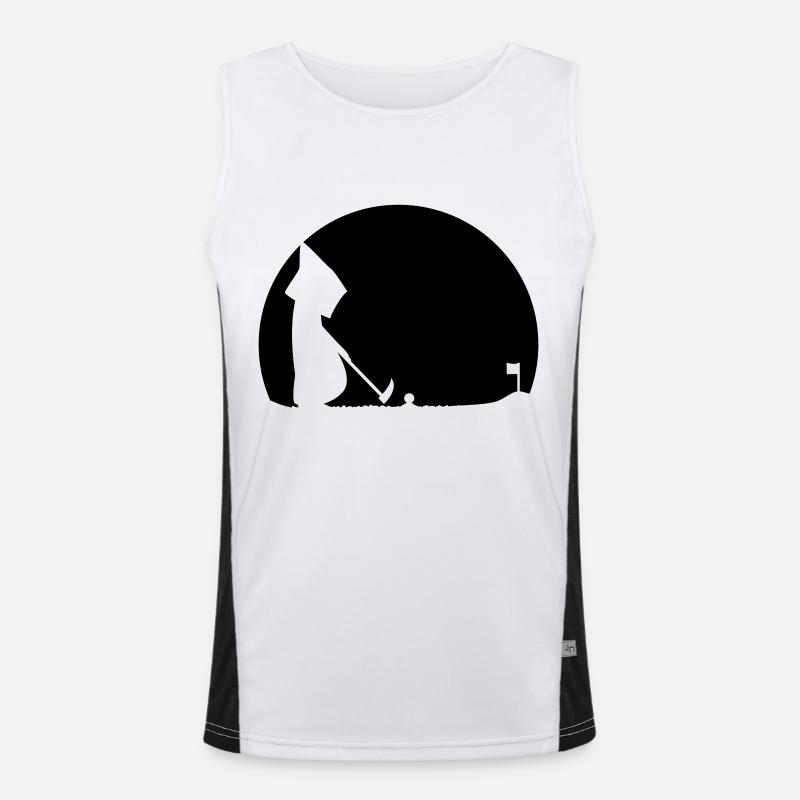 Golf Funktionelles Kontrast-Tank Top für Männer 