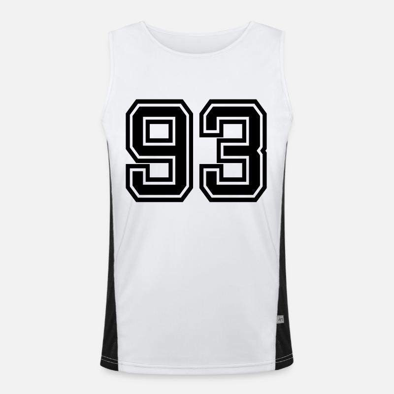 93 Funktionelles Kontrast-Tank Top für Männer 