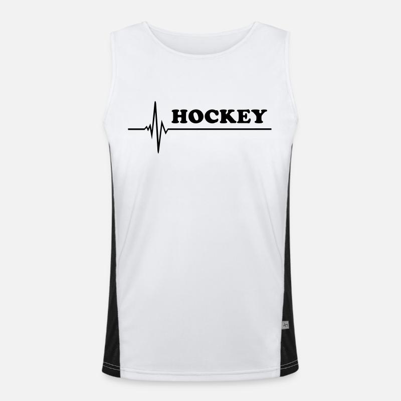 Hockey Funktionelles Kontrast-Tank Top für Männer 