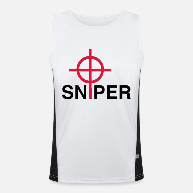 Sniper Men's Functional Contrast Tank Top 