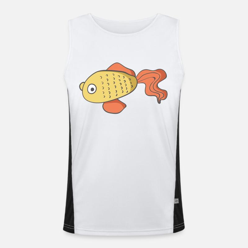 Poisson Débardeur respirant contrasté Homme 