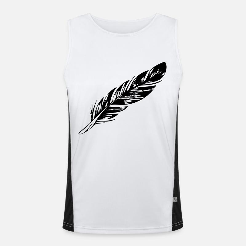 feather Men's Functional Contrast Tank Top 
