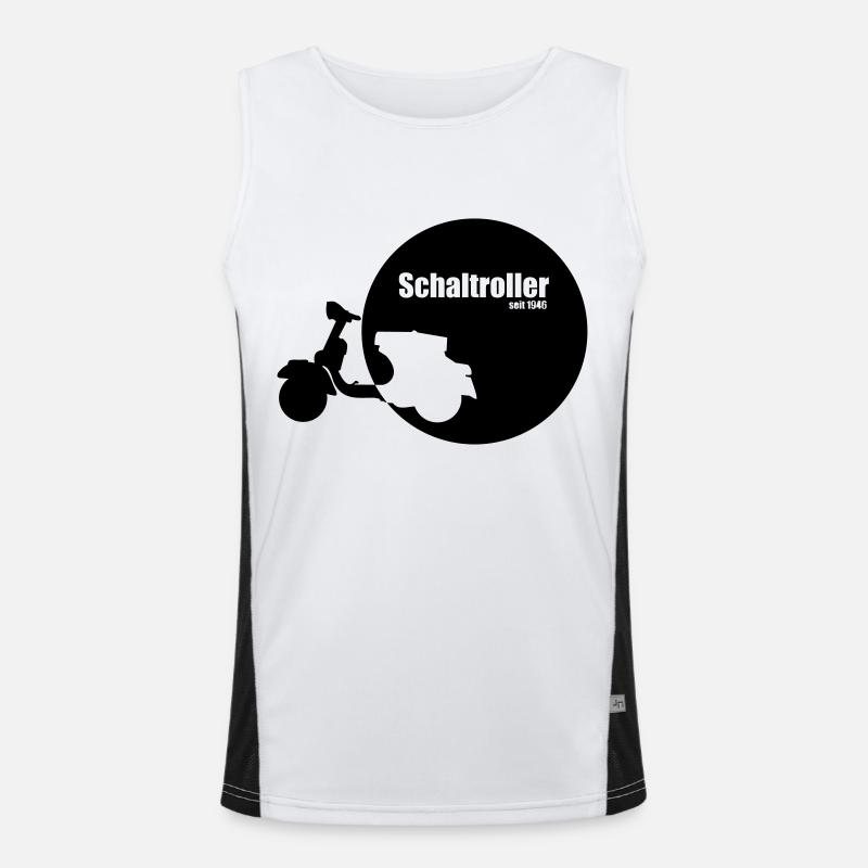 Schaltroller seit 1946 Funktionelles Kontrast-Tank Top für Männer 