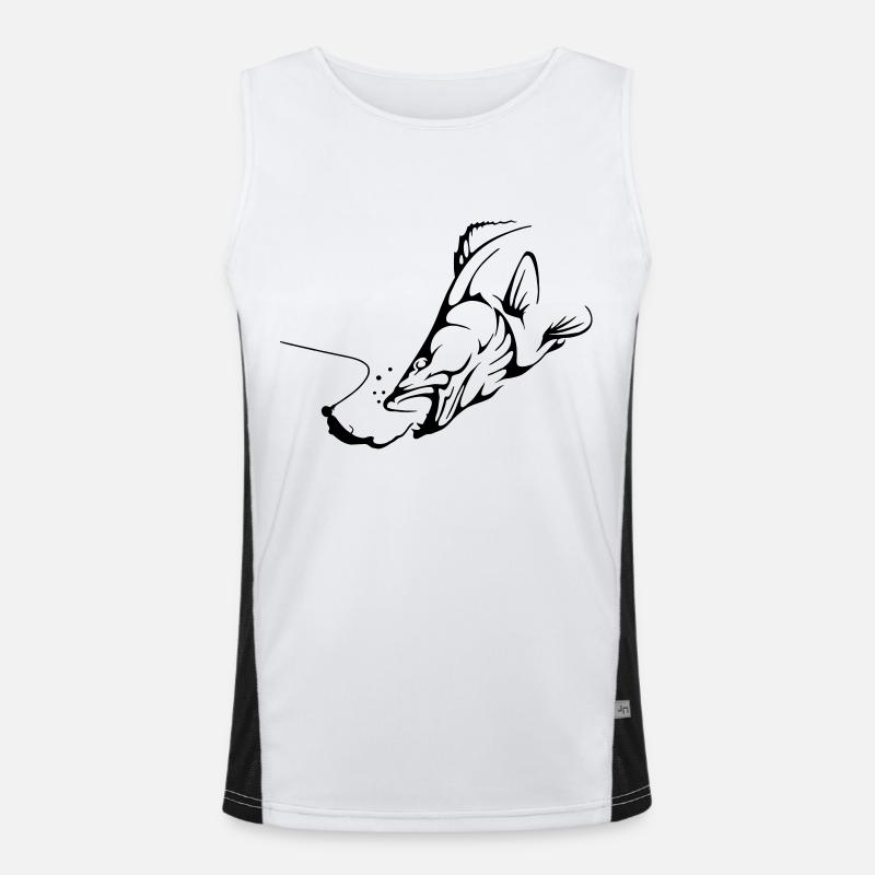 Zander II Funktionelles Kontrast-Tank Top für Männer 