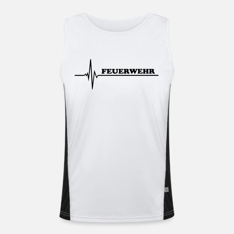 Feu Débardeur respirant contrasté Homme 