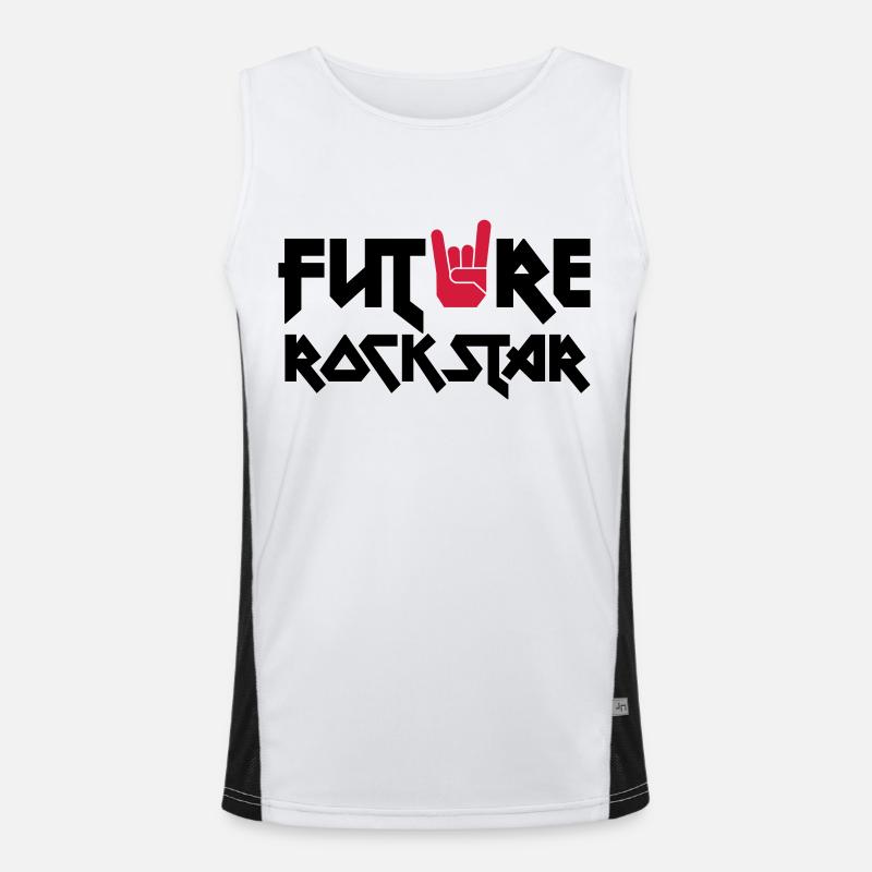 future rock star Men's Functional Contrast Tank Top 