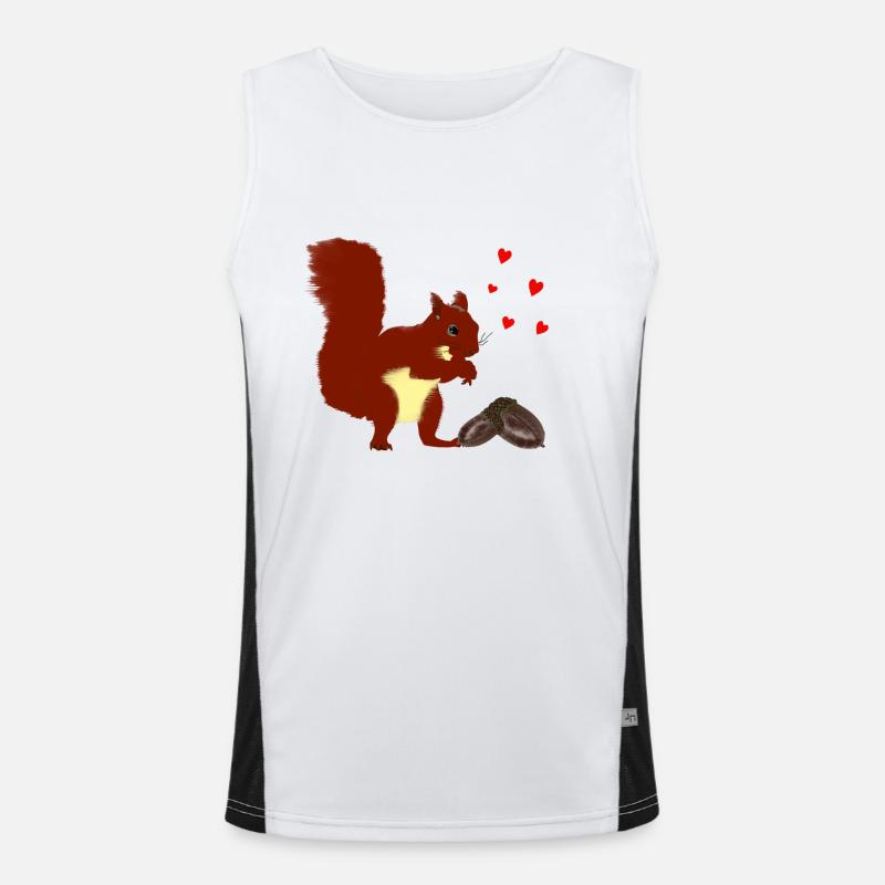 squirrel Men's Functional Contrast Tank Top 
