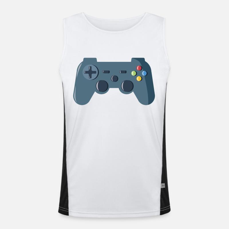 Console de jeu Débardeur respirant contrasté Homme 