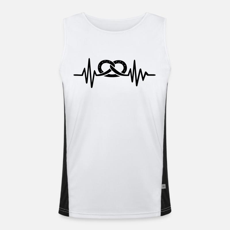 Bäcker Funktionelles Kontrast-Tank Top für Männer 