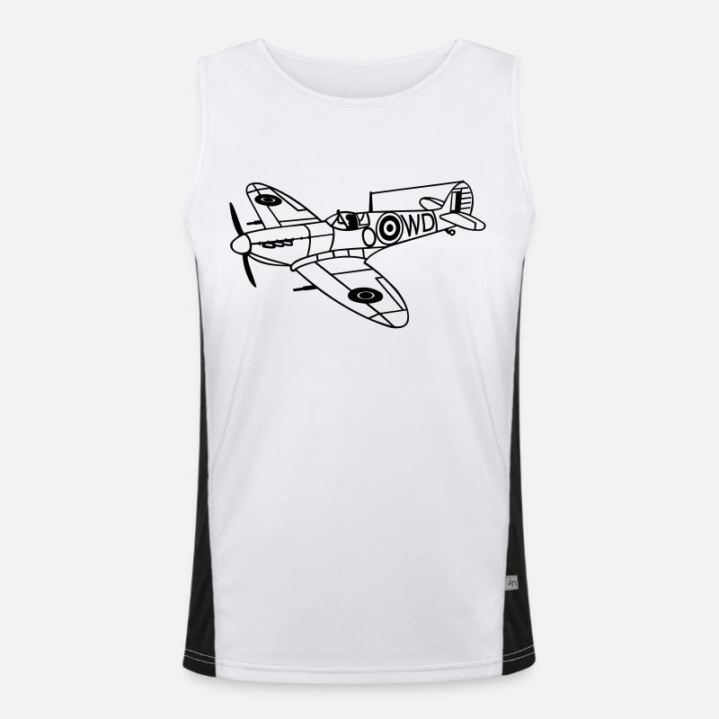 Spitfire Funktionelles Kontrast-Tank Top für Männer 