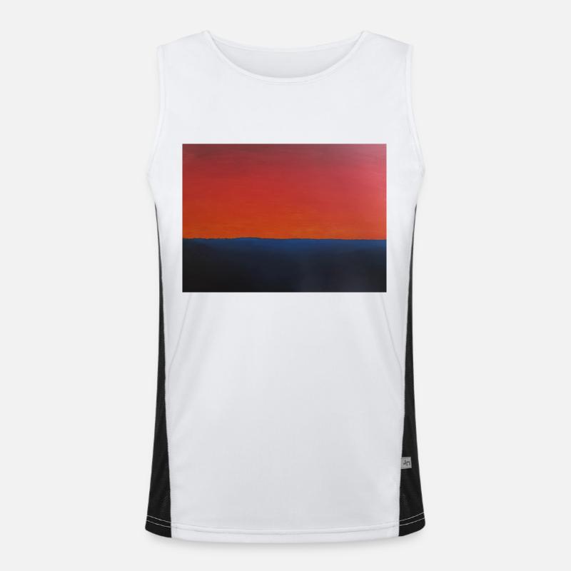 Sunset Men's Functional Contrast Tank Top 